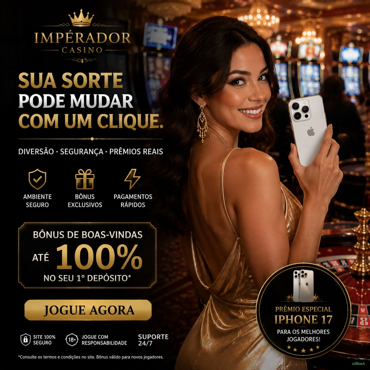 Siga a s8bet no Facebook